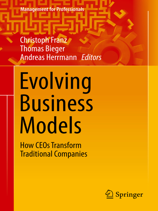 Title details for Evolving Business Models by Christoph Franz - Available